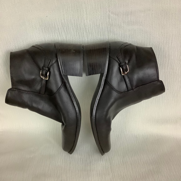 KAREN SCOTT “Rodeo” Brown Leather Booties SZ-7W - Picture 5 of 12